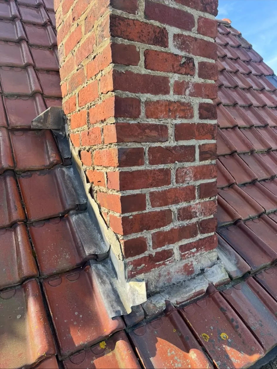 Réfection de souche de cheminée, avant travaux